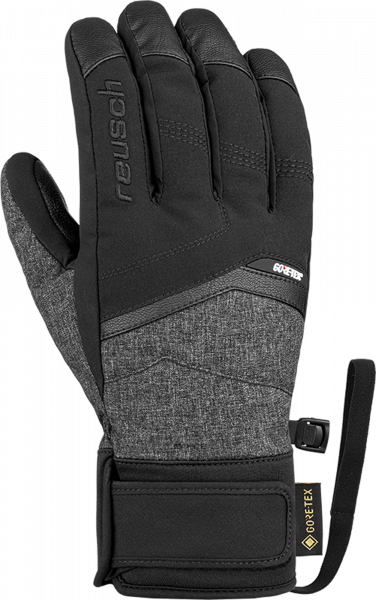 Reusch Blaster GTX 6101329 7721 black grey front